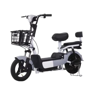 Fashionable Electric Bicycle for Adults 350W Motor Power Carbon Steel Frame Lightweight Electric Bike