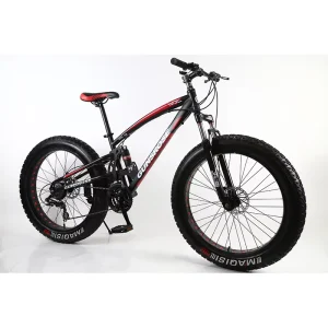 Fat Bike 26inch 7Speed Fat Tire Bike Fatbike With High Carbon Steel Frame and Aluminium Alloy Rim for Teenager MTB