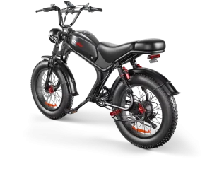 Fat Tire Ebike 15Ah Large Removable Lithium Battery C93 7 Speed Steel Brushless City Electric Bicycle