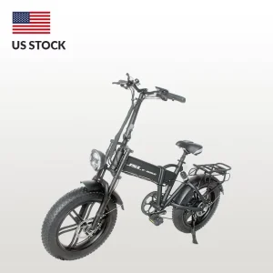 Fat Tire Electric Folding Bike 7 Speed 48V Lithium Battery Electric Bicycles for Adults Men