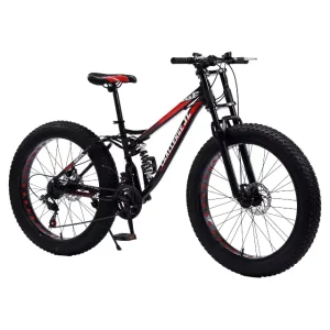 Fat Tyre Cycle Adult Bicycle Mountain Bike 27.5 Inch 27 Speed Full Suspension Downhill MTB Bicycle