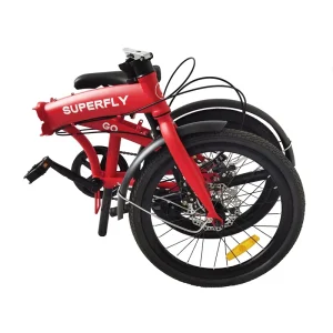 Fold Bike Manual White Color Folding Mountain Bike