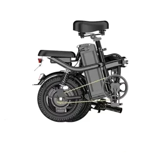 Foldable E-Bike Folding 14 Inch Classic Design Adults Foldable Electric Bike