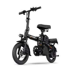 Foldable Electric Bike 48V 250W-500W Electric Hybrid Bike Women’s City Bike with Rear Hub Motor for Adults