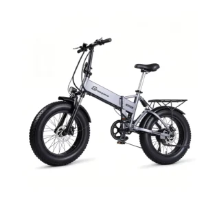 Foldable Fat Tire Electric Bike with 50-200KM Battery Life 40-60km/h Max Speed & 30-70KG Load Capacity