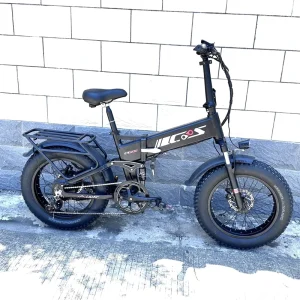 Folding 20X4 Ebike 750W 48V Motor Men’s Electric Foldable Hydraulic Brake Portable Bike Fat Tire Adult Fatboy Bicycle in Stock