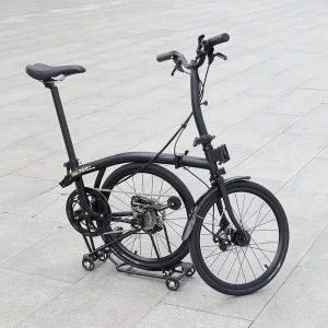 Folding Bicycle 16/20 Inch Trifold Bike Aluminum Alloy Lightweight Portable 9 Speed T9D-20D Disc Brake