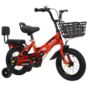 Folding Children’s Bicycle Boys Girls Aged 312 12 16 20 Inch Sizes Training Wheels No Suspension Factory Direct Kids’ Bike