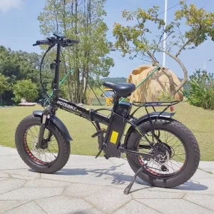 Folding Ebike 250W 350W 500W 750W Motor Electric Bicycle 20 Inch Fat Tire Foldable Electric City Bike