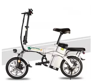 Folding Electric Bicycle with Mobile Phone Charging GPS Positioning Folding Electric Bike