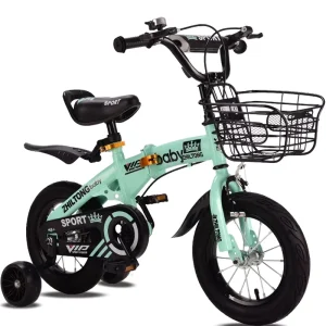 Folding Kids Bike 12/14/16/18 Inch Children Bicycle for Boys and Girls Cycling Light 21speed Mountainbike for Students Bike
