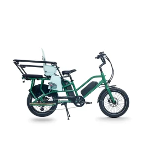 Food Delivery Family E Bicycle Long Tail Dual Battery Electric Cargo Bike