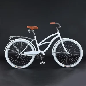 Foot Brake Women Men Cruiser Beach Bike 26 Inch Coaster Brake Cruiser Beach Bicycle