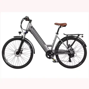 For B7 750W Electric Cargo Bike 27.5×2.1 Step Through Fat Tire Lithium Battery Ebike Mountain Bike for Ladies