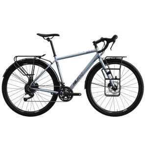 For J24G006 18 Speed Gravel Road Bike with Carbon Fibre Frame Hydraulic Disc Brakes 700x38C Tires