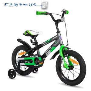 For JOYKIE JOYSTAR 12/14/16/20-Inch Youth Bike Steel Frame with V Brake for Kids 2-10 Years Ordinary Pedal
