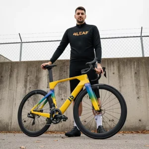 Full Carbon Aero Road Bike 700C SHIMA.NO 105 Race Tuned Geometry Internal Routing Aero Road Bike