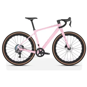 Full Carbon Fiber Gravel Bike Wireless 13-Speed Carbon Wheel Gravel Bicycle with Disc Brakes