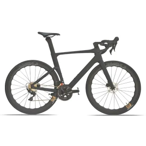 Full Carbon Fiber Road Bike 22 Speed Shifting System Aerodynamic Frame Lightweight High Strength Adult Competitive Road Bike