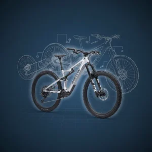 Full Carbon Fibre Lightweight Electric Mountain Bike Amflow PL 150mm Travel EMTB with 800Wh Removable Battery 60km Range