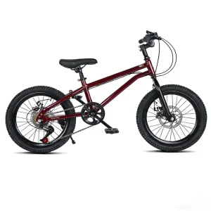 Full Suspension 4 Wheel Mountain Bike Mini Aluminum Alloy Fork 21 Speed Disc Brakes Steel Frame Downhill Bike