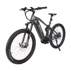 Full Suspension Fat Tire Electric Mountain Bike Bafang Mid Drive 48V Lithium Battery Off Road Snow Beach Ebike