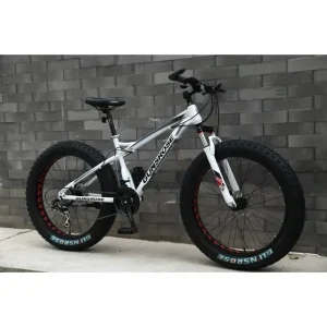 Full Suspension Fork Fatbike Alloy Rim Snow Bike Carbon Frame Fat Bike 26 Inch Big Tire Fat Bicycle Mountain Bike
