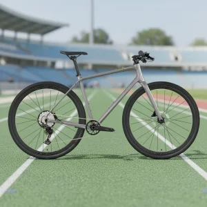 G2-pb Carbon Fiber Hybrid Bicycle, Flat Handlebar, Aluminum Alloy Frame, Hydraulic Brakes, Deore 12-Speed System, 120 kg
