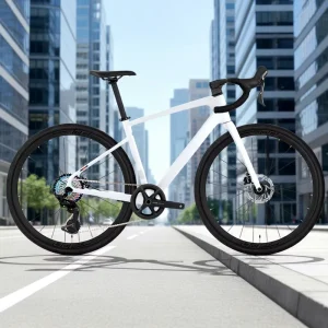 GRAVEL V1 Carbon Fiber Gravel Cross Country Bicycle 12 Speed Dual Disc Brake 38C Wide Tire Ordinary Pedal Hard Frame