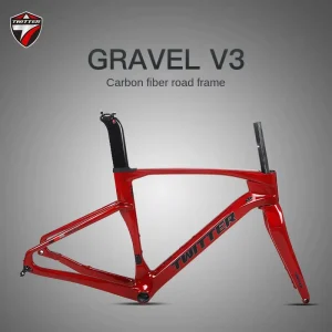 GRAVEL V3 Carbon Fiber Gravel Bike Frame 700x40c All-Terrain Adventure Road Frame