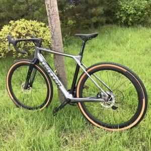 GRAVEL X Carbon Fiber Gravel Bike V1 Carbon Fiber Road Bicycle 24 Speed Hydraulic Disc Brake Hidden Cable 40C