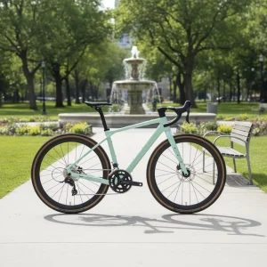 GRAVEL X Gravel Road Bike 24 Speed Thru Axle Dual Disc Brake Aluminum Alloy Wheels Carbon Fiber Comfortable Saddle Off Road