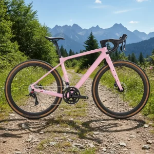 GRAVEL X Gravel Road Bike 24-Speed Thru-Axle Dual Disc Brake Carbon Fiber Comfortable Saddle Off-Road Unisex Ordinary Pedal
