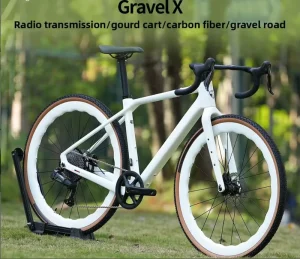 GRAVEL-X Off-Road Gravel Bike Wheel for 13-Speed Wireless Electronic Variable Speed Wave Carbon Fiber Dual Disc Brakes 150kg