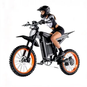 GT80 48V 30Ah 100km 5000W 70km h Hydraulic Brake Full Suspension Off Road Fat Tire Electric Mountain Bike