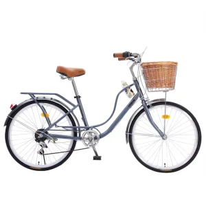 Girls City OEM Sport Bike 26 Inch 7 Speed City Bicycle for Adults Japan Used for Women’s