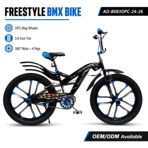 Good Quality 16 20 24 26 Inch Wheelie BMX Bike for Street and Stunt Bicycle for Adult