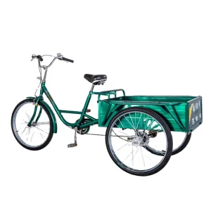 Goods Cargo Bike with Steel Pedal Bike Bicycle Cargo Tricycle QG26-3S
