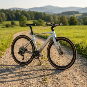 Gravel Bike 700C Carbon Frame 24 Speed Hydraulic Disc Brake Integrated Handlebar 420*90mm Professional Competition Cycle