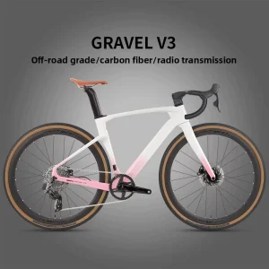 Gravel Bike V3 Wireless Electronic Transmission RIV ETap AXS-12 Speed Off-Road for Men Bike Carbon Fibre Racing Road Bike