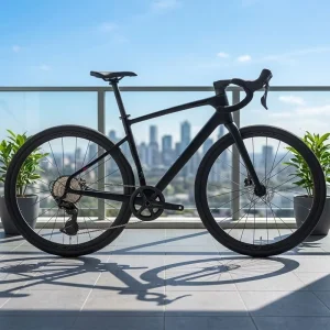 Gravel V1 Carbon Fiber Road Bike Racing 13-Speed Rigid Fork 38C Wide Tire Electronic Shifting Hydraulic Disc Brakes 10.1KG