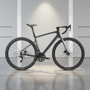 Gravel V1 Carbon Gravel Bike with Rs 12 Speed Full Hydraulic Disc Brake 700c*40c off Road Aluminum Alloy Wheels Ordinary Pedal