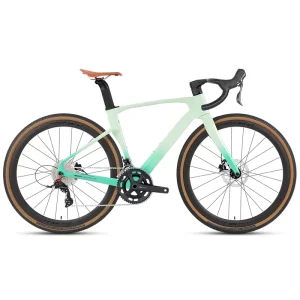 Gravel V3 RS 24S Hydr Disc Brake Alloy Wheel Carbon Fiber Frame Gravel Bike Frames Gravel Road Bike