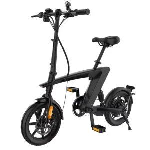 H1C Aluminum Alloy Frame 250W Lithium Battery 36V Folding Electric Bicycle Chauffeur Assisted Two-Wheel Mountain Bike