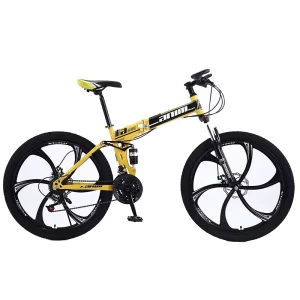 Helmet Popular Men’s Sports Seat Frame Pedal Wheels New Foldable Bicycles 26 Inch Carbon Mountain Bike