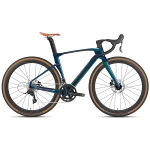 High Performance Carbon Fiber Gravel Road Bike 24 Speed Dual Disc Brake 700C All Terrain Bicycle for Adults