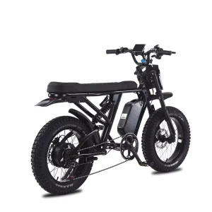 High Power Electric Off Road Bike for Adults 1500W 48V 18Ah Lithium Battery Brushless Rear Hub Motor Aluminum Frame High Speed