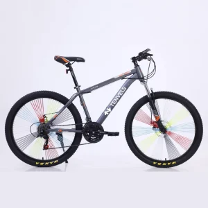 High Quality 21 Speed Mountain Bike for Men Hybrid Cycle Cycling Apparel with Disc Brake System