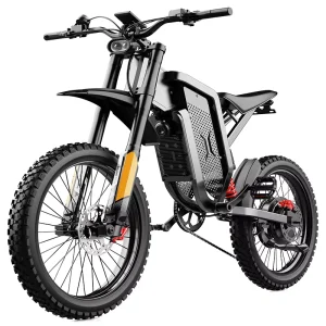 High Quality 50 60 Nm Aluminum Alloy Lithium Battery Sport Style Shock Absorption City Commute Fat Tire Electric Mountain Bike