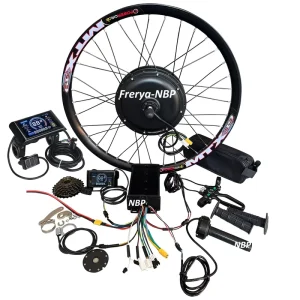 High Quality MTX 52 60 72V 2000W 45A Sine Wave SW900 Colorful UKC1+ Electric Bicycle Rear Hub Motor Conversion Kits 26″27.5″29″